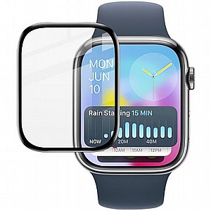מגן מסך "זכוכית" מבית VMax לשעון יד חכם מדגם: Apple Watch 44mm (מגן מסך מלא לכל המסך) מגן מסך "זכוכית" מבית VMax לשעון יד חכם מדגם: Apple Watch 44mm (מגן מסך מלא לכל המסך)
