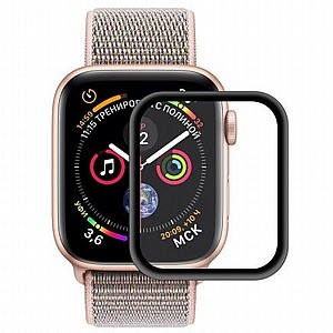 מגן מסך "זכוכית" מבית VMax לשעון יד חכם מדגם: Apple Watch 40mm (מגן מסך מלא לכל המסך) מגן מסך "זכוכית" מבית VMax לשעון יד חכם מדגם: Apple Watch 40mm (מגן מסך מלא לכל המסך)