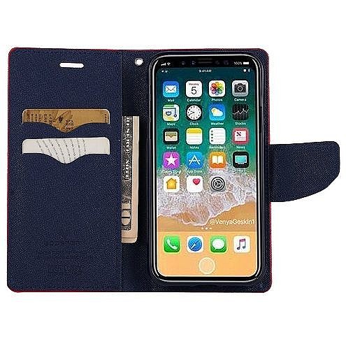 ����� ���� Fancy Diary ���� Mercury ������ ������� ����: iPhone XR (��� Dark Blue/Red)