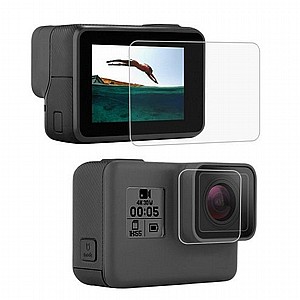 מגן מסך "זכוכית" מבית VMax למצלמת אקסטרים מדגם: GoPro Hero 5 / Hero 6 (מסך אחורי+קדמי) מגן מסך "זכוכית" מבית VMax למצלמת אקסטרים מדגם: GoPro Hero 5 / Hero 6 (מסך אחורי+קדמי)