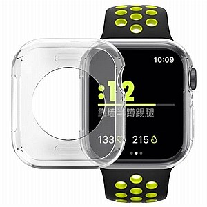 נרתיק סיליקון מבית Dux Ducis לשעון יד חכם מדגם: Apple Watch 44mm (צבע שקוף) נרתיק סיליקון מבית Dux Ducis לשעון יד חכם מדגם: Apple Watch 44mm (צבע שקוף)