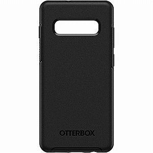 נרתיק קשיח מדגם Symmetry מבית OtterBox לטלפון סלולארי מדגם: Samsung Galaxy S10 Plus (צבע שחור) נרתיק קשיח מדגם Symmetry מבית OtterBox לטלפון סלולארי מדגם: Samsung Galaxy S10 Plus (צבע שחור)