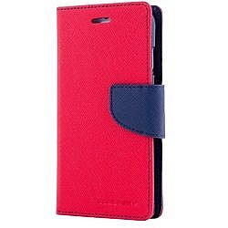 ����� ���� Fancy Diary ���� Mercury ������ ������� ����: Samsung Galaxy S10 (��� Dark Blue/Red)