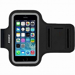 רצועת יד מדגם Sport Armband מבית ROMIX לטלפון סלולרי (מתאים לטלפון סלולרי עד גודל 6.5'') רצועת יד מדגם Sport Armband מבית ROMIX לטלפון סלולרי (מתאים לטלפון סלולרי עד גודל 6.5'')