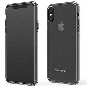 נרתיק קשיח מדגם Slim Shell מבית Pure Gear לטלפון סלולארי מדגם: iPhone X / XS (צבע שקוף) נרתיק קשיח מדגם Slim Shell מבית Pure Gear לטלפון סלולארי מדגם: iPhone X / XS (צבע שקוף)