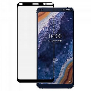 מגן מסך "זכוכית" מבית VMax לטלפון סלולארי מדגם: Nokia 9 (מגן מסך מלא לכל המסך) מגן מסך "זכוכית" מבית VMax לטלפון סלולארי מדגם: Nokia 9 (מגן מסך מלא לכל המסך)
