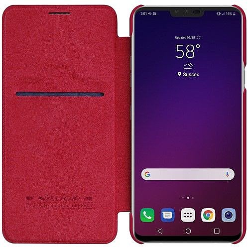 ����� ��� ���� Qin Wallet Case ���� NILLKIN ������ ������� ����: LG V40 (��� ����)
