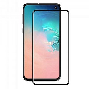 מגן מסך "זכוכית" מבית VMax לטלפון סלולארי מדגם: Samsung Galaxy S10e (מגן מסך מלא לכל המסך) מגן מסך "זכוכית" מבית VMax לטלפון סלולארי מדגם: Samsung Galaxy S10e (מגן מסך מלא לכל המסך)