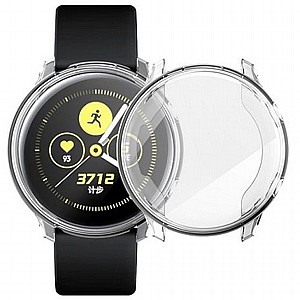נרתיק סיליקון מבית LaTera לשעון יד חכם מדגם: Samsung Galaxy Watch Active (כולל הגנה מלאה על המסך) נרתיק סיליקון מבית LaTera לשעון יד חכם מדגם: Samsung Galaxy Watch Active (כולל הגנה מלאה על המסך)