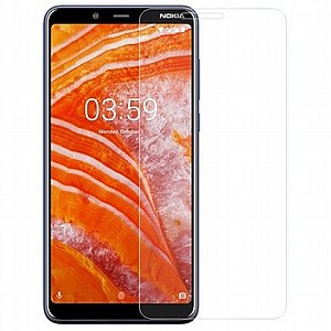 מגן מסך "זכוכית" מבית VMax לטלפון סלולארי מדגם: Nokia 3.1 Plus מגן מסך "זכוכית" מבית VMax לטלפון סלולארי מדגם: Nokia 3.1 Plus