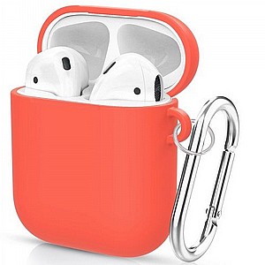 נרתיק סיליקון מדגם Hook Silicone Case מבית LaTera לאוזניות AirPods (צבע אדום) נרתיק סיליקון מדגם Hook Silicone Case מבית LaTera לאוזניות AirPods (צבע אדום)