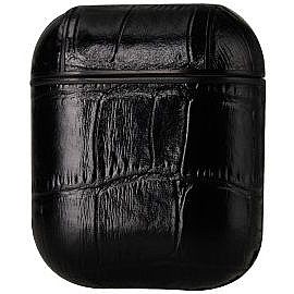 נרתיק עור מדגם Crocodile Skin Leather Case מבית LaTera לאוזניות AirPods (צבע שחור) נרתיק עור מדגם Crocodile Skin Leather Case מבית LaTera לאוזניות AirPods (צבע שחור)