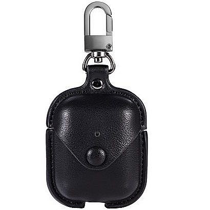 ����� ��� ���� Snap Fastener Hook Leather Case ���� LaTera �������� AirPods (��� ����)