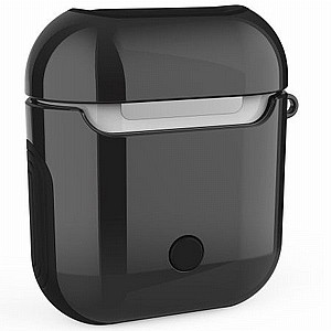 נרתיק קשיח מדגם Armor Shield Case מבית WIWU לאוזניות AirPods (צבע שחור) נרתיק קשיח מדגם Armor Shield Case מבית WIWU לאוזניות AirPods (צבע שחור)