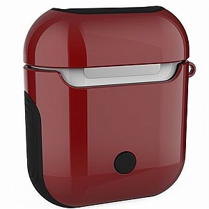 נרתיק קשיח מדגם Armor Shield Case מבית WIWU לאוזניות AirPods (צבע אדום) נרתיק קשיח מדגם Armor Shield Case מבית WIWU לאוזניות AirPods (צבע אדום)