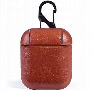 ����� ��� ���� Genuine Hook Leather Case ���� HOLILA �������� AirPods (��� ���)