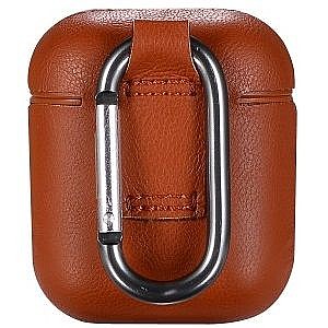 ����� ��� ���� Litchi Hook Keychain Leather Case ���� LaTera �������� AirPods (��� ���)