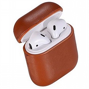 ����� ��� ���� Litchi Skin Leather Case ���� LaTera �������� AirPods (��� ���)
