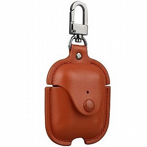 נרתיק עור מדגם Skin Hook Leather Case מבית LaTera לאוזניות AirPods (צבע חום) נרתיק עור מדגם Skin Hook Leather Case מבית LaTera לאוזניות AirPods (צבע חום)