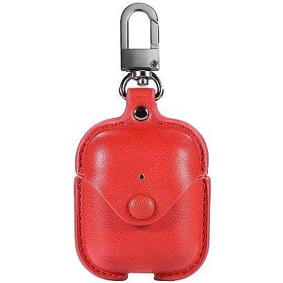 ����� ��� ���� Snap Fastener Hook Leather Case ���� LaTera �������� AirPods (��� ����)