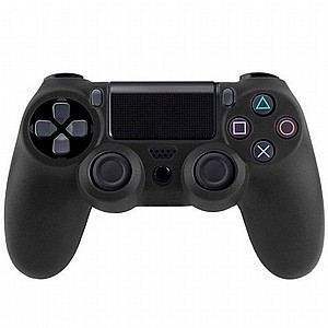 נרתיק סיליקון לשלט אלחוטי לקונסולת משחק Sony PlayStation 4 (צבע שחור) נרתיק סיליקון לשלט אלחוטי לקונסולת משחק Sony PlayStation 4 (צבע שחור)