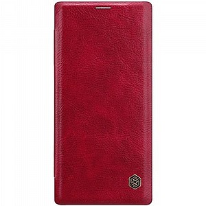 נרתיק עור מדגם Qin Wallet Case מבית NILLKIN לטלפון סלולארי מדגם: Samsung Galaxy Note 10 Plus (צבע אדום) נרתיק עור מדגם Qin Wallet Case מבית NILLKIN לטלפון סלולארי מדגם: Samsung Galaxy Note 10 Plus (צבע אדום)