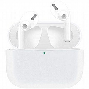 נרתיק סיליקון מדגם Silicone Case מבית LaTera לאוזניות AirPods Pro (צבע לבן) נרתיק סיליקון מדגם Silicone Case מבית LaTera לאוזניות AirPods Pro (צבע לבן)