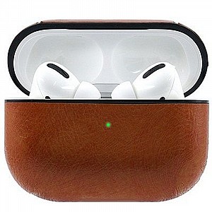 נרתיק עור מדגם Litchi Skin Leather Case מבית LaTera לאוזניות AirPods Pro (צבע חום) נרתיק עור מדגם Litchi Skin Leather Case מבית LaTera לאוזניות AirPods Pro (צבע חום)