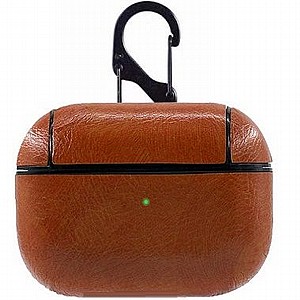 נרתיק עור מדגם Wax Surface Hook Leather Case מבית LaTera לאוזניות AirPods Pro (צבע חום) נרתיק עור מדגם Wax Surface Hook Leather Case מבית LaTera לאוזניות AirPods Pro (צבע חום)