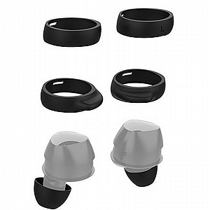 סט מתאמים מדגם Silicone Earplug מבית LaTera לאוזניות מדגם: Samsung Galaxy Buds / Buds Plus (צבע שחור) סט מתאמים מדגם Silicone Earplug מבית LaTera לאוזניות מדגם: Samsung Galaxy Buds / Buds Plus (צבע שחור)