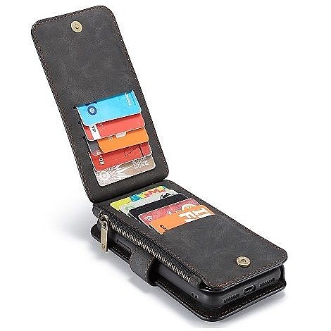 ����� ��� ���� Wallet Case Cover ���� CASEME ������ ������� ����: iPhone XS Max (���� 14 ���� ������� �����) - ��� ����