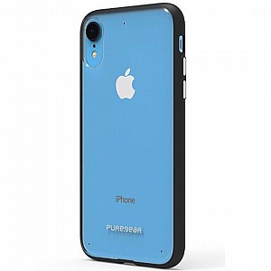 נרתיק קשיח מדגם Slim Shell מבית Pure Gear לטלפון סלולארי מדגם: iPhone XR (צבע שחור/שקוף) נרתיק קשיח מדגם Slim Shell מבית Pure Gear לטלפון סלולארי מדגם: iPhone XR (צבע שחור/שקוף)
