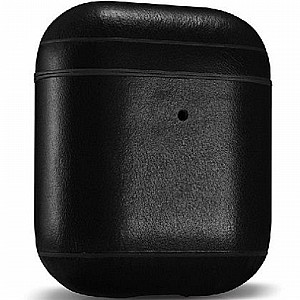 ����� ��� ���� Genuine Skin Leather Case ���� iCARER �������� AirPods