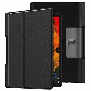 נרתיק קשיח כולל מעמד שולחני מדגם Version.2 למחשב לוח מדגם: Lenovo Yoga Smart Tab (צבע שחור) נרתיק קשיח כולל מעמד שולחני מדגם Version.2 למחשב לוח מדגם: Lenovo Yoga Smart Tab (צבע שחור)