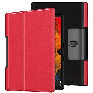 נרתיק קשיח כולל מעמד שולחני מדגם Version.2 למחשב לוח מדגם: Lenovo Yoga Smart Tab (צבע אדום) נרתיק קשיח כולל מעמד שולחני מדגם Version.2 למחשב לוח מדגם: Lenovo Yoga Smart Tab (צבע אדום)