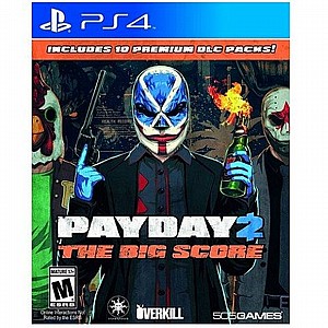 משחק Payday 2 The Big Score לקונסולת משחק PlayStation 4 משחק Payday 2 The Big Score לקונסולת משחק PlayStation 4