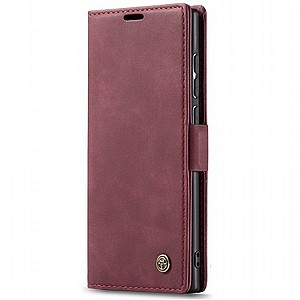 נרתיק עור מדגם Leather Case מבית CASEME לטלפון סלולארי מדגם: Samsung Galaxy Note 10 Lite (צבע אדום) נרתיק עור מדגם Leather Case מבית CASEME לטלפון סלולארי מדגם: Samsung Galaxy Note 10 Lite (צבע אדום)