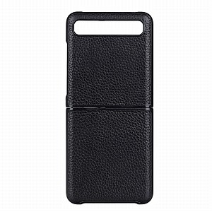 נרתיק עור מדגם FLIP CASE מבית BLACK לטלפון סלולארי מדגם: Samsung Galaxy Z Flip (צבע שחור) נרתיק עור מדגם FLIP CASE מבית BLACK לטלפון סלולארי מדגם: Samsung Galaxy Z Flip (צבע שחור)