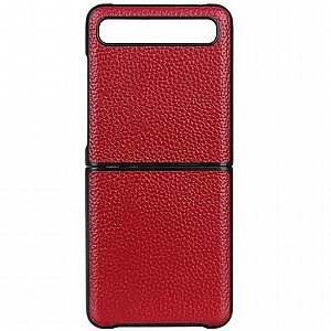 נרתיק עור מדגם FLIP CASE מבית BLACK לטלפון סלולארי מדגם: Samsung Galaxy Z Flip (צבע אדום) נרתיק עור מדגם FLIP CASE מבית BLACK לטלפון סלולארי מדגם: Samsung Galaxy Z Flip (צבע אדום)