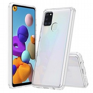 נרתיק סיליקון מדגם SHOCK PROOF מבית VALUE לטלפון סלולארי מדגם: Samsung Galaxy A21S (צבע שקוף) נרתיק סיליקון מדגם SHOCK PROOF מבית VALUE לטלפון סלולארי מדגם: Samsung Galaxy A21S (צבע שקוף)