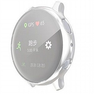 נרתיק סיליקון מבית ROCK לשעון יד חכם מדגם: Samsung Galaxy Watch Active 2 40mm (צבע כסף) נרתיק סיליקון מבית ROCK לשעון יד חכם מדגם: Samsung Galaxy Watch Active 2 40mm (צבע כסף)