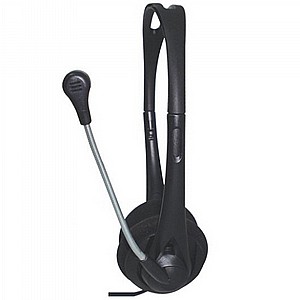 אוזניות ומיקרופון USB מדגם HS-008 מבית Silver Line אוזניות ומיקרופון USB מדגם HS-008 מבית Silver Line