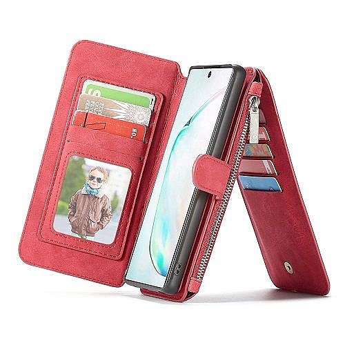 ����� ��� ���� Wallet Case Cover ���� CASEME ������ ������� ����: Samsung Galaxy Note 10 Plus (���� 14 ���� ������� �����) - ��� ����