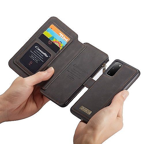 ����� ��� ���� Wallet Case Cover ���� CASEME ������ ������� ����: Samsung Galaxy S20 Plus (���� 14 ���� ������� �����) - ��� ����
