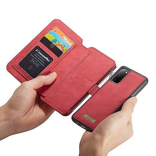 ����� ��� ���� Wallet Case Cover ���� CASEME ������ ������� ����: Samsung Galaxy S20 Plus (���� 14 ���� ������� �����) - ��� ����