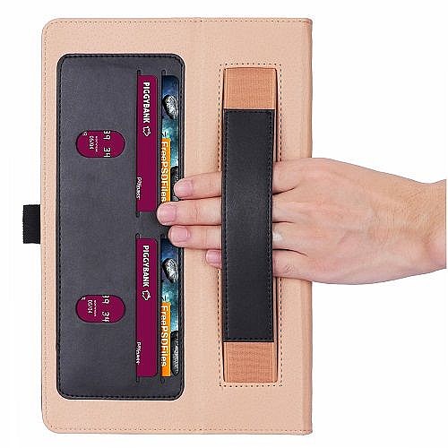 ����� ��� ���� ���� ������ ���� Leather Case with Hand Strap ���� LaTera ����� ��� ����: Samsung Galaxy Tab S7 Plus (��� ����)