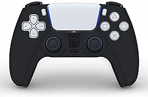 נרתיק סיליקון לשלט אלחוטי לקונסולת משחק Sony PlayStation 5 (צבע שחור) נרתיק סיליקון לשלט אלחוטי לקונסולת משחק Sony PlayStation 5 (צבע שחור)
