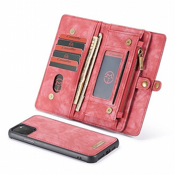 ����� ��� ���� Wallet Case Cover ���� CASEME ������ ������� ����: iPhone 11 (���� 14 ���� ������� �����) - ��� ����