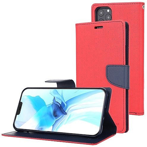 ����� ���� Fancy Diary ���� Mercury ������ ������� ����: iPhone 12 mini (��� Dark Blue/Red)