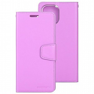 נרתיק עור מדגם Sonata Diary מבית Mercury לטלפון סלולארי מדגם: iPhone 12 mini (צבע סגול) נרתיק עור מדגם Sonata Diary מבית Mercury לטלפון סלולארי מדגם: iPhone 12 mini (צבע סגול)